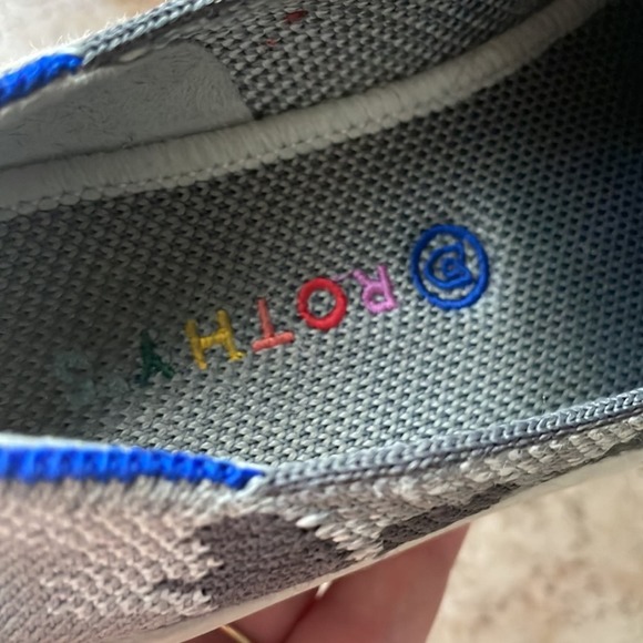 Rothy’s The Kids Sneaker Grey Camo - Picture 8 of 15